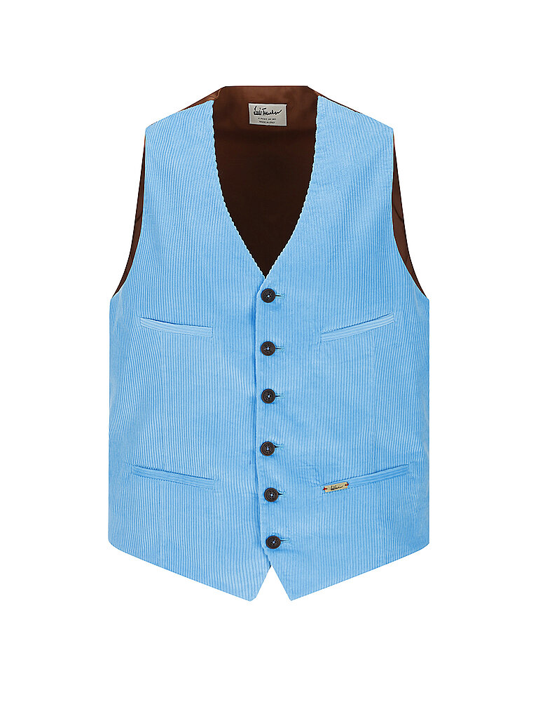 Luis Trenker Lusebastian Vest Light Blue 48 3